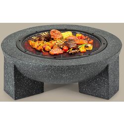 Уличный камин Blumfeldt Troja (Grey) Thumb