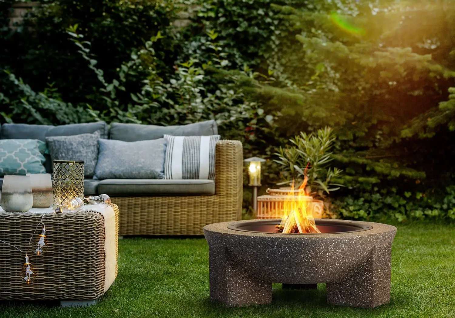 Уличный камин Blumfeldt Troja (Grey) - 6