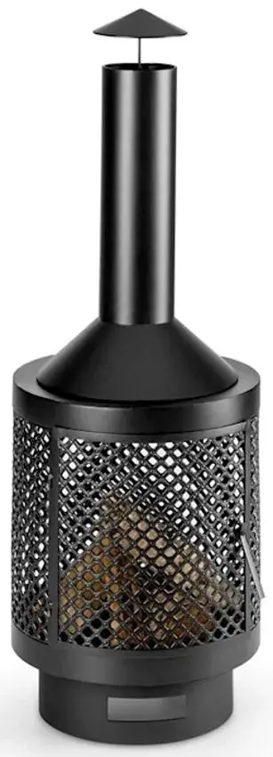 Уличный стальной камин Blumfeldt Essos (Black) - 2