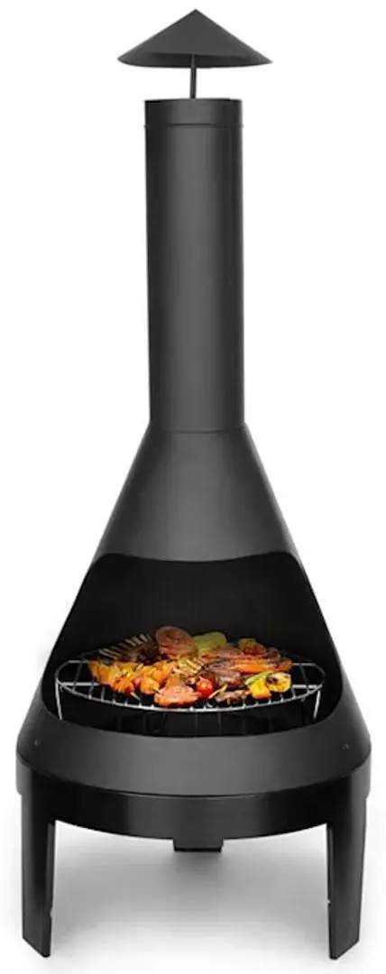 Уличный стальной камин Blumfeldt Hidalgo (Black) - 4