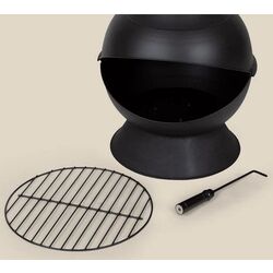 Уличный стальной камин Blumfeldt Knight on Fire (Black) Thumb