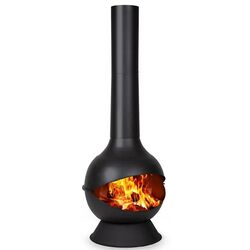 Уличный стальной камин Blumfeldt Knight on Fire (Black)