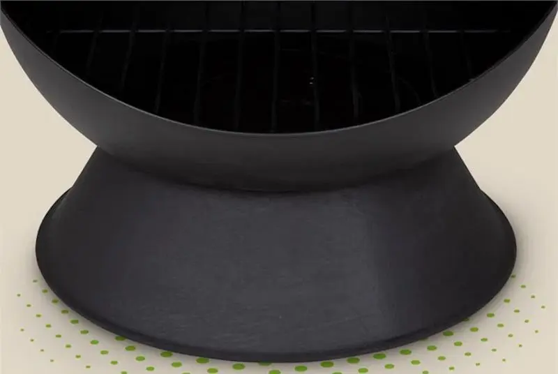 Уличный стальной камин Blumfeldt Knight on Fire (Black)