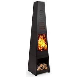 Semineu din otel in aer liber Blumfeldt Monument (Black)