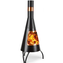 Semineu din otel in aer liber Blumfeldt Volantis Cupric (Black/Bronze)