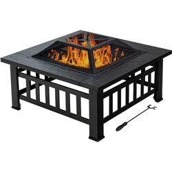 Уличный камин Costway JV10256 (Black)