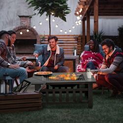 Уличный камин Costway JV10256 (Black) Thumb