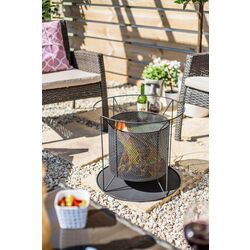 Castron pentru foc La Hacienda Kora Perforated Firebasket (Black) Thumb