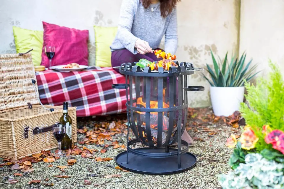 Корзина для огня La Hacienda Vancouver Firebasket (Black) - 2