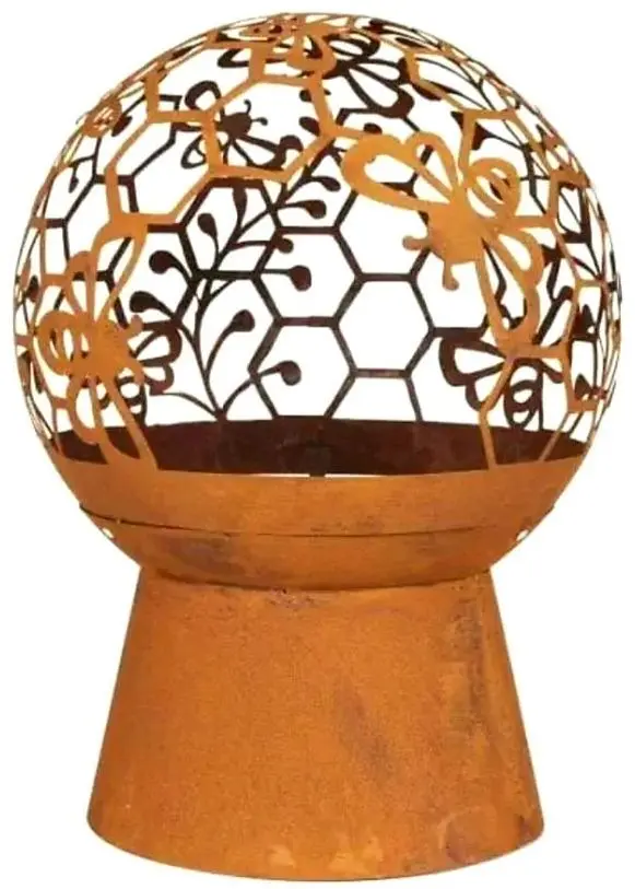 Очаг для костра La Hacienda Honey Bee Globe (Natural Oxide)