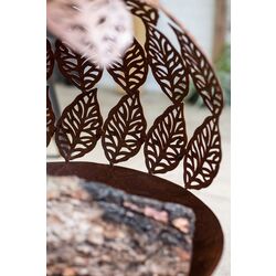 Semineu pentru foc La Hacienda Leaves Globe (Natural Oxide) Thumb