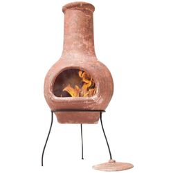 Șemineu de lut în aer liber La Hacienda Essentials Large (Red)