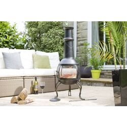 Уличный стальной камин La Hacienda Leon Large (Bronze) Thumb