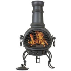 Уличный стальной камин La Hacienda Murcia Medium (Black) Thumb