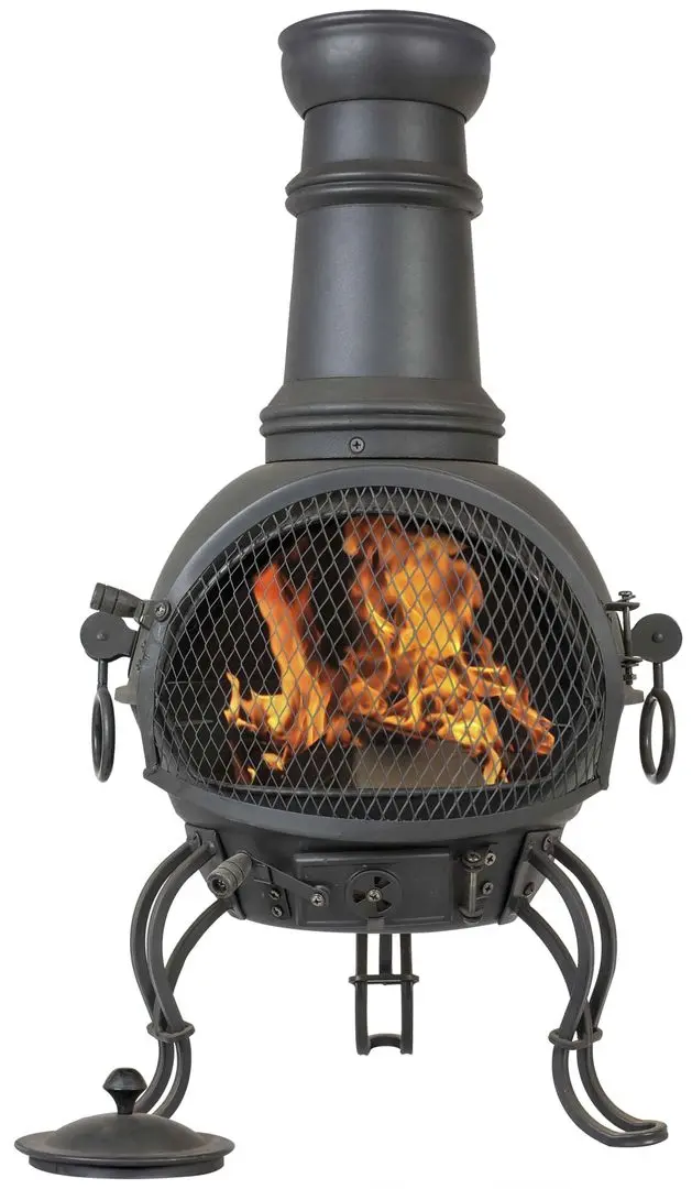 Уличный стальной камин La Hacienda Murcia Medium (Black) - 2