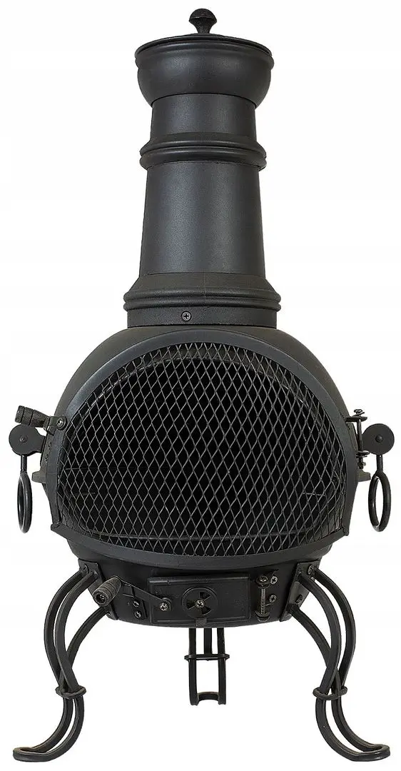 Уличный стальной камин La Hacienda Murcia Medium (Black)