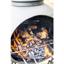 Șemineu din oțel în aer liber La Hacienda Murcia  XL (Black) Thumb