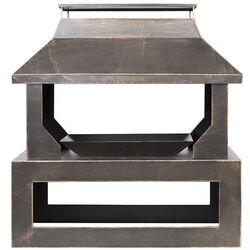 Șemineu din oțel în aer liber La Hacienda Stonehurst (Bronze Effect)