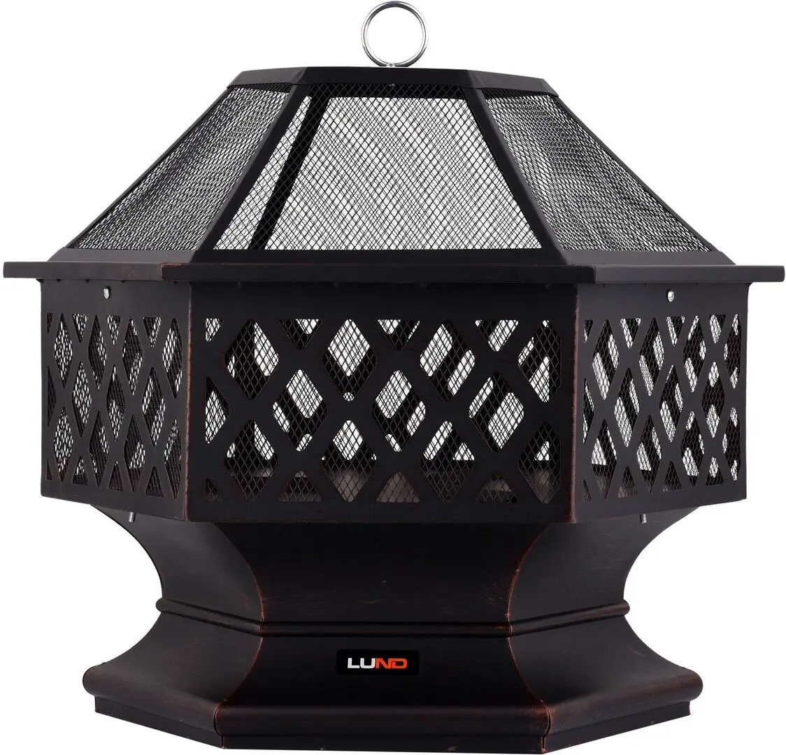 Уличный камин с грилем Lund 99703 - 5