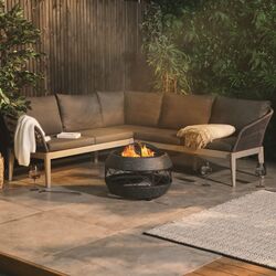 Semineu pentru foc VonHaus 2500563 (Grey/Black) Thumb