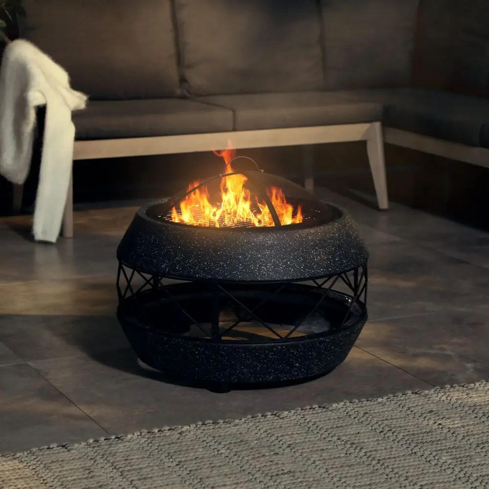 Semineu pentru foc VonHaus 2500563 (Grey/Black)