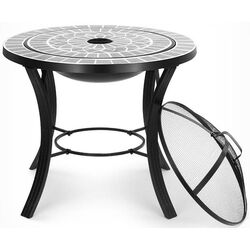 Semineu pentru foc VonShef 2500166 (Dark Grey)