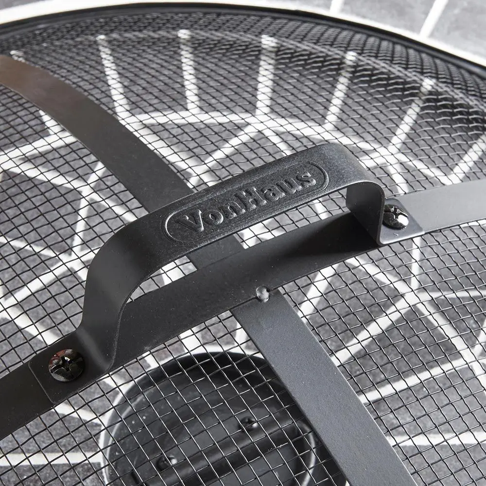 Semineu pentru foc VonShef 2500166 (Dark Grey) - 4