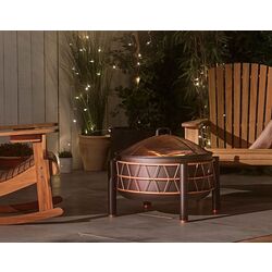 Semineu pentru foc VonShef 2500253 (Black/Copper) Thumb