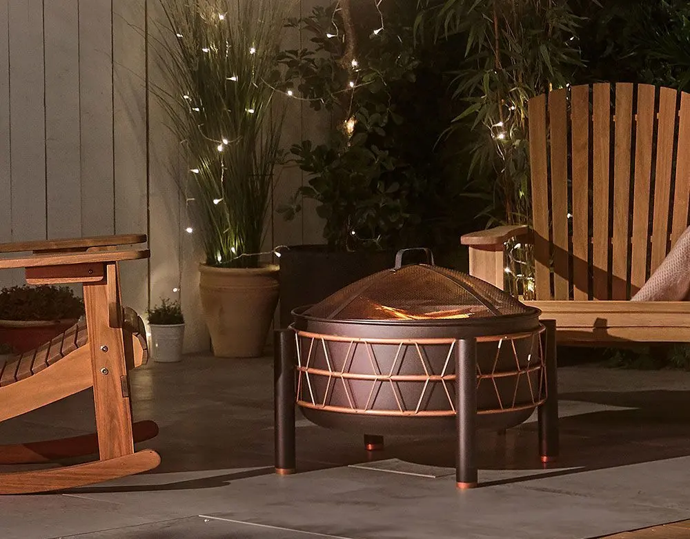 Semineu pentru foc VonShef 2500253 (Black/Copper) - 8