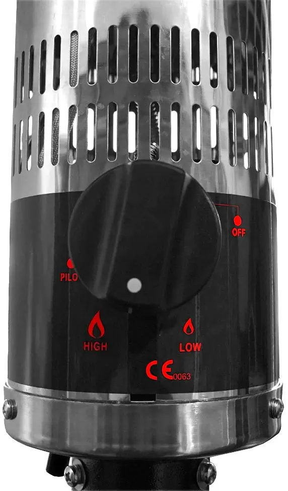 Incalzitor terasa Zobo H1207G (Black) - 3