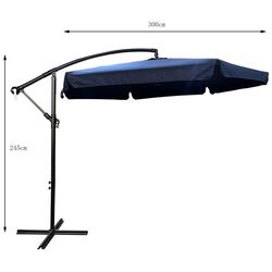 Зонт от солнца Akord Cynia (Black/Dark Blue) Thumb