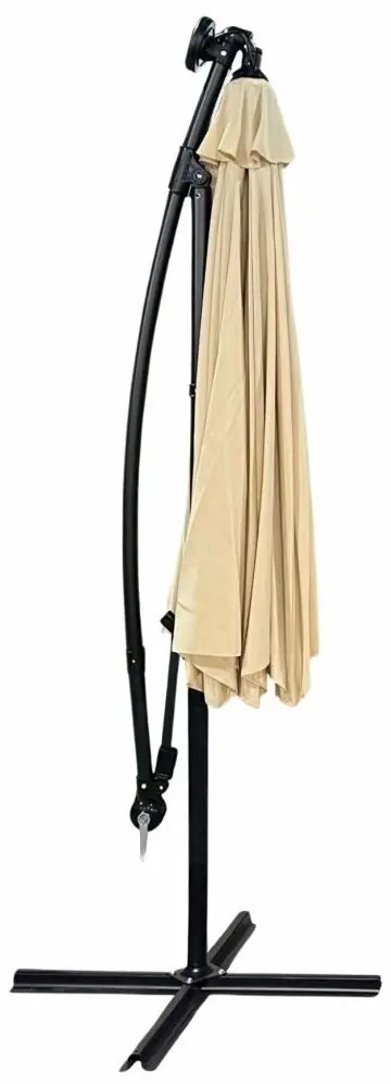 Umbrela de soare Akord Milin (Black/Beige)