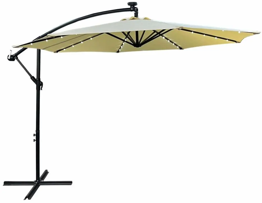 Umbrela de soare Akord Milin (Black/Beige)