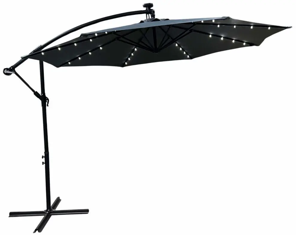 Umbrela de soare Akord Milin (Black/Dark Grey)