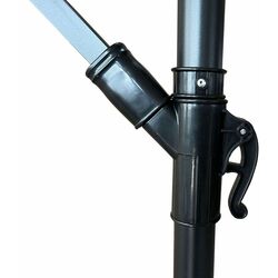 Umbrela de soare Akord Milin (Black/Light Grey) Thumb