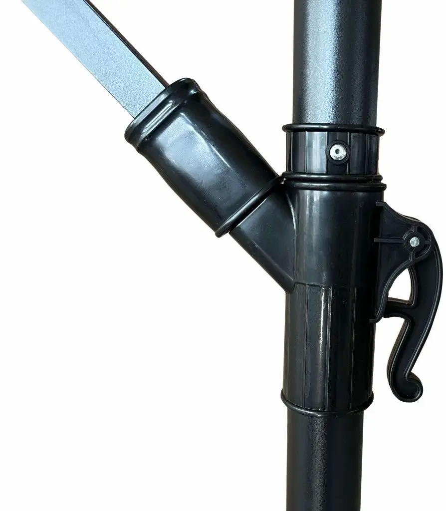 Umbrela de soare Akord Milin (Black/Light Grey)