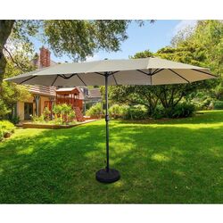 Зонт от солнца Akord Tilia (Black/Beige) Thumb