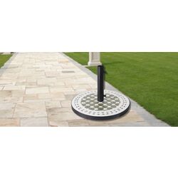 Suport pentru umbrela Progarden Mosaic 43cm (Black/Green) Thumb