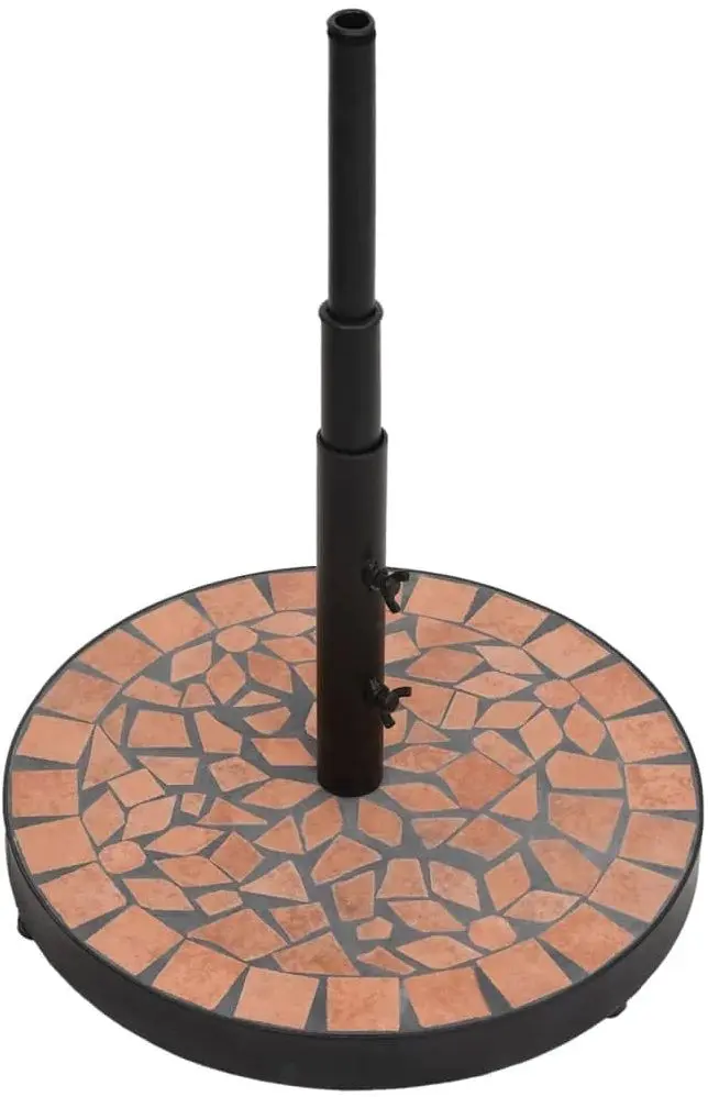 Suport pentru umbrela Progarden Mosaic Terra 43cm (Black/Brown)
