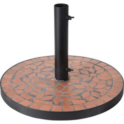 Suport pentru umbrela Progarden Mosaic Terra 43cm (Black/Brown)