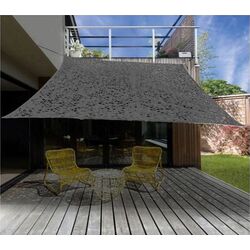 Cort-baldachin de camuflare Ambiance 38961 3x3 m (Dark Khaki) Thumb