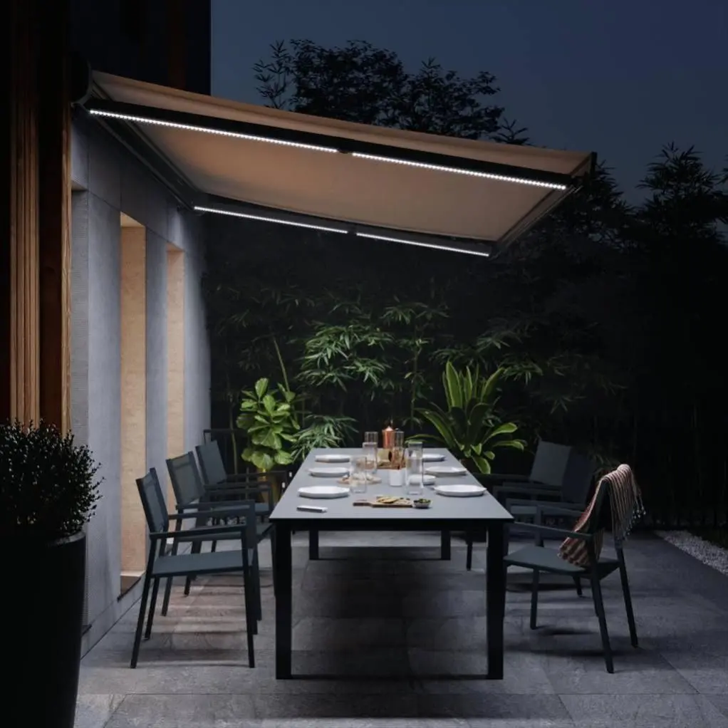 Электрический тент Blooma EM3400 3.8x3 (White/Brown)