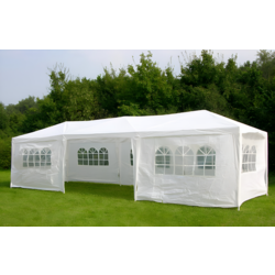Pavilion de gradina Blooma Skye Party 3x9m (White) Thumb