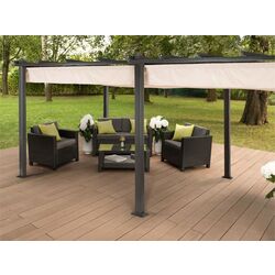 Acoperiş pentru pergolă Blumfeldt Pantheon 600x300cm (Beige) Thumb