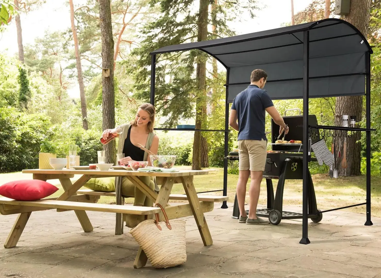 Tent cu carcasa Blumfieldt Steakhouse (Black) - 2