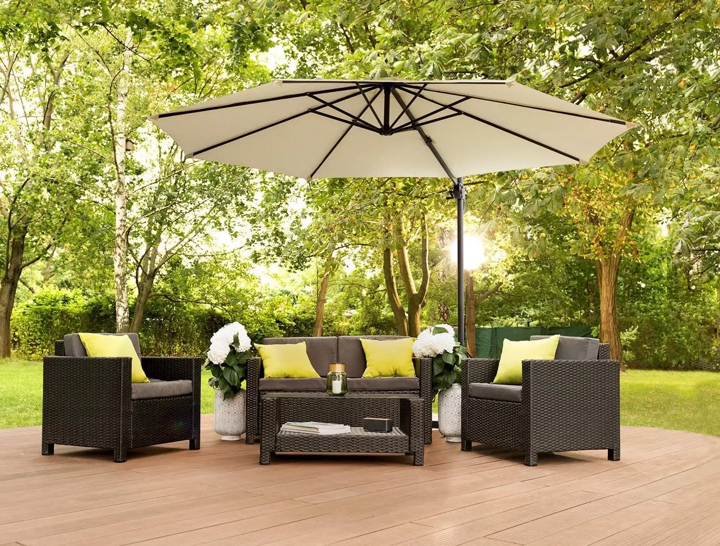 Umbrela de soare Blumfeldt Belo Horizonte (Cream) - 6