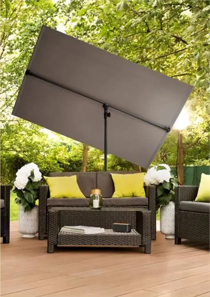 Зонт от солнца Blumfeldt Flex-Shade L 10034726 (Dark Gray) - 3