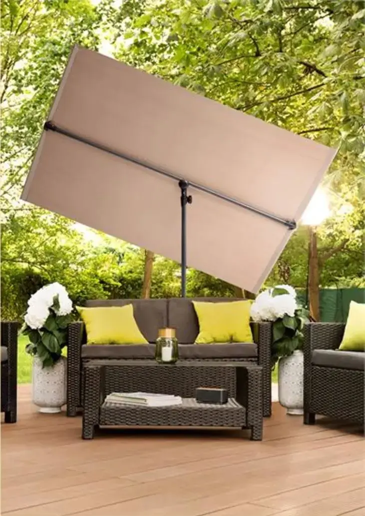 Зонт от солнца Blumfeldt Flex-Shade XL 10034729 (Gray Brown) - 2