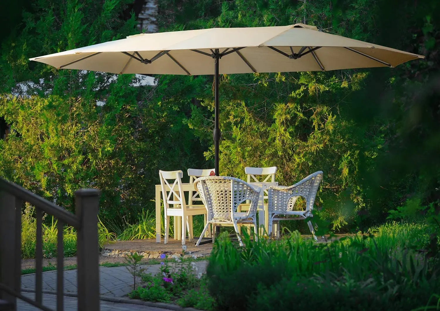 Umbrela de soare Blumfeldt Twin Peaks (Cream) - 7