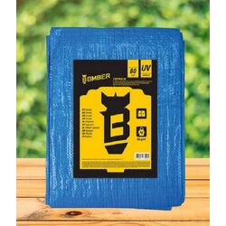 Тент водонепроницаемый Bomber 074663 4x6м (Blue) Thumb